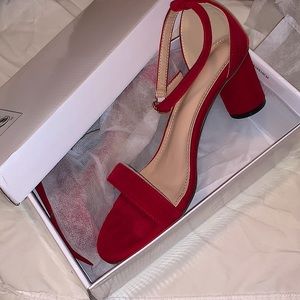 Red, women’s heels